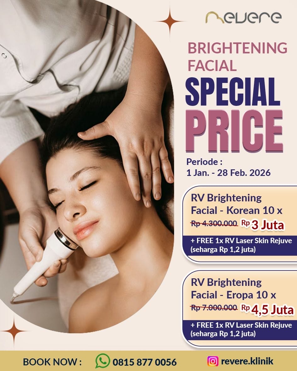 promo paket facial mencerahkan kulit